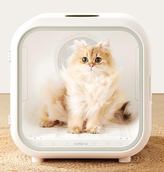 雙極霍爾開關HS624在寵物烘干機中的應用原理